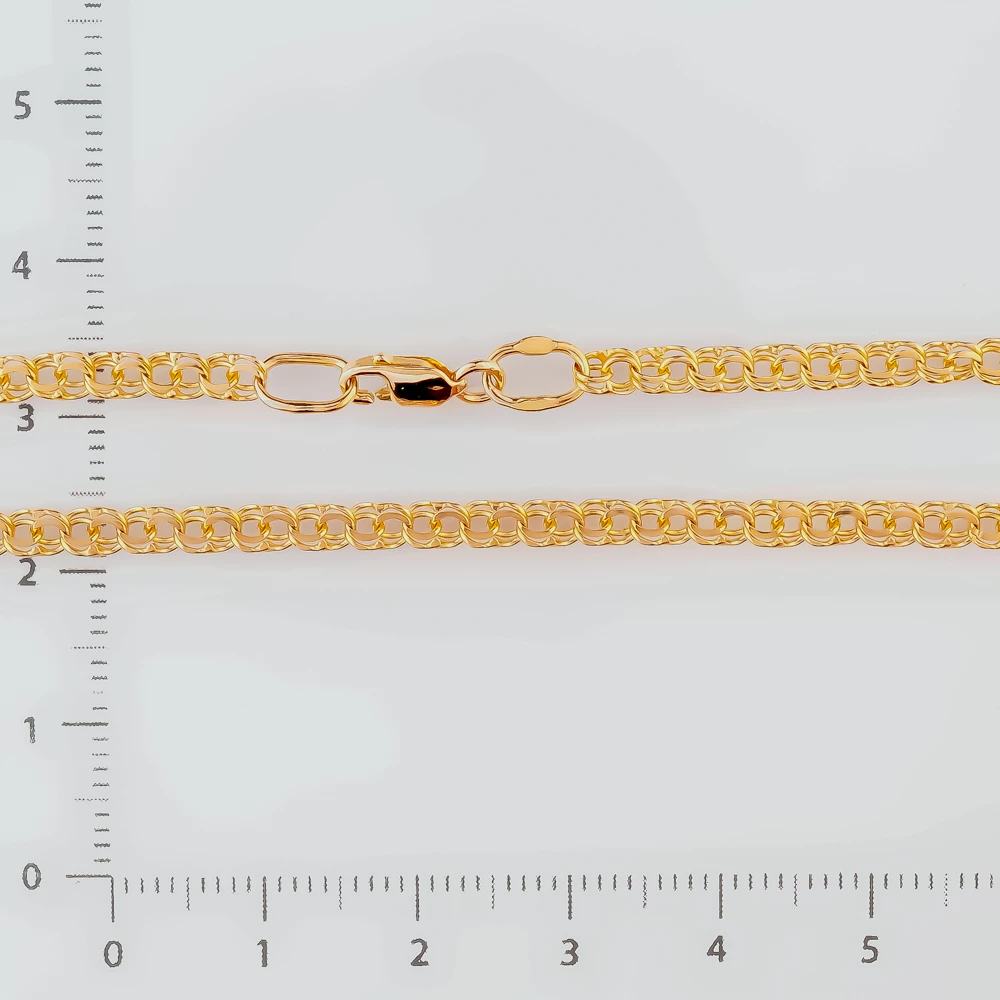 Цепь из красного золота 585 пробы