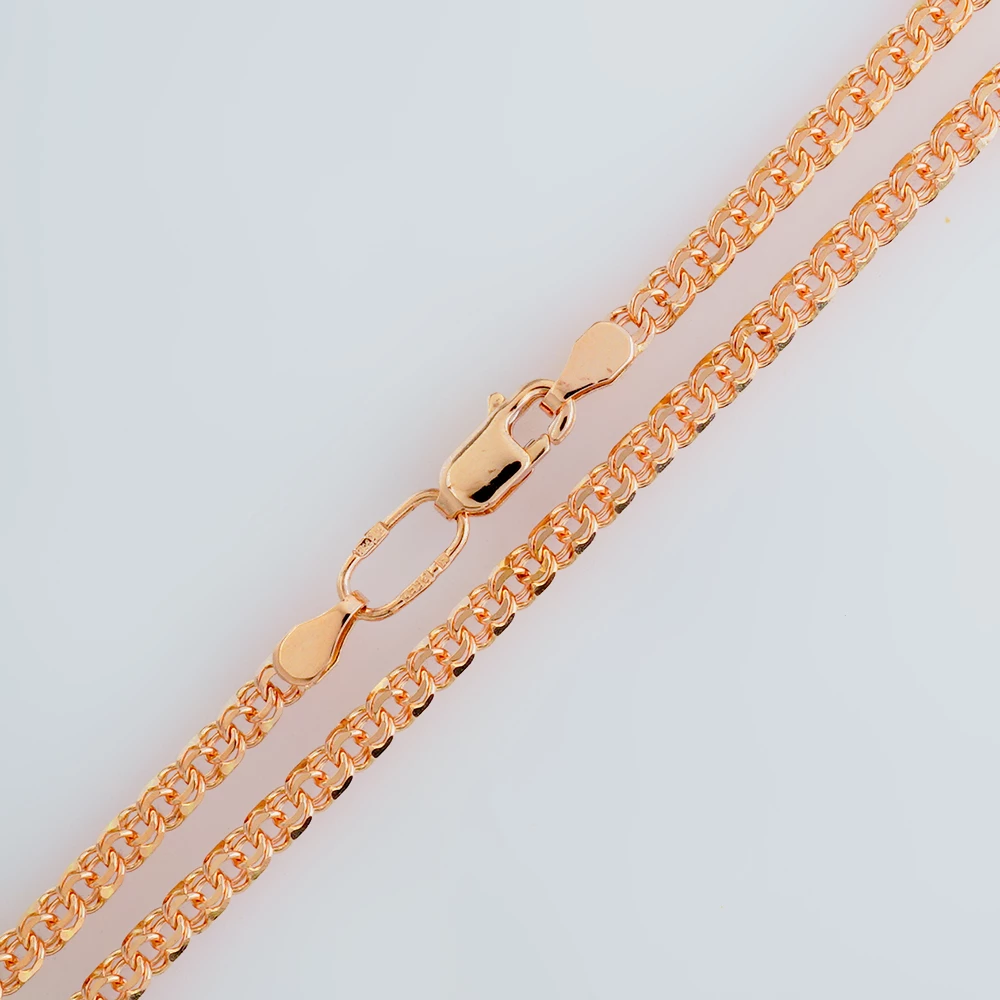 Цепь из красного золота 585 пробы