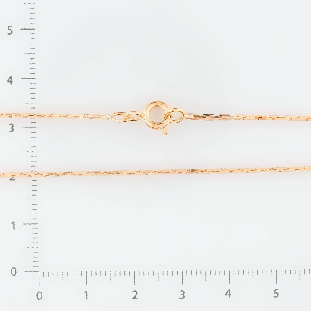 Цепь из красного золота 585 пробы