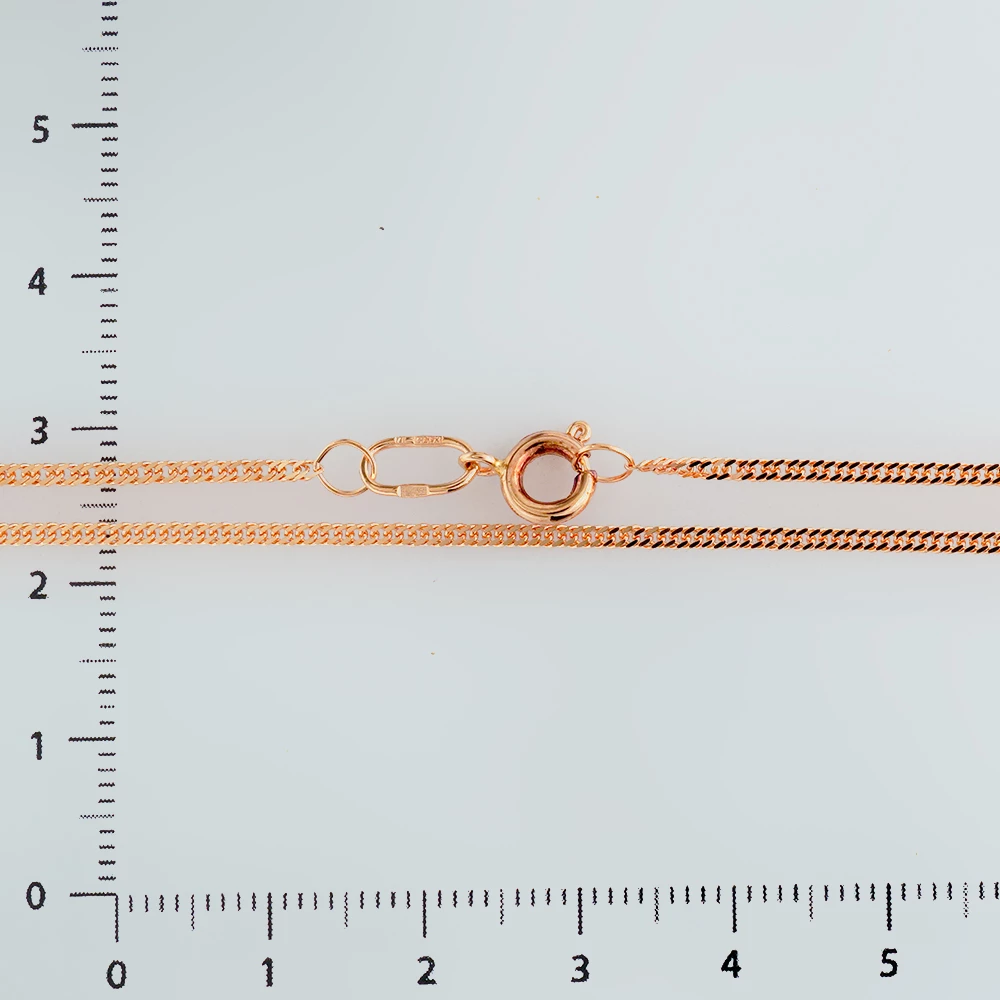 Цепь из красного золота 585 пробы