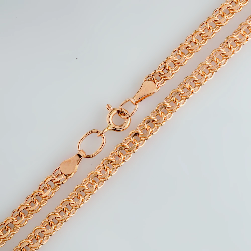 Цепь из красного золота 585 пробы