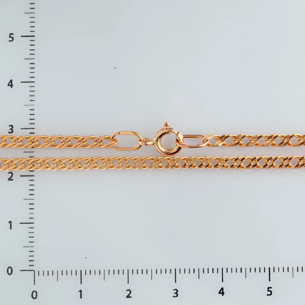 Цепь из красного золота 585 пробы