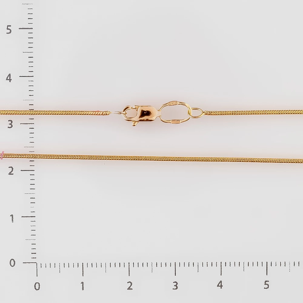 Цепь из красного золота 585 пробы