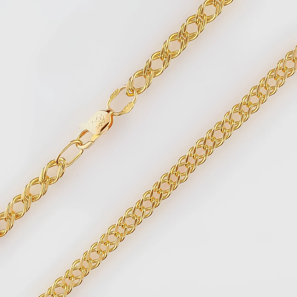 Цепь из красного золота 585 пробы