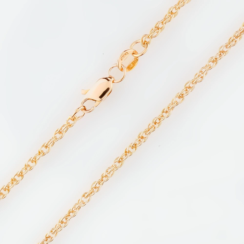 Цепь из красного золота 585 пробы