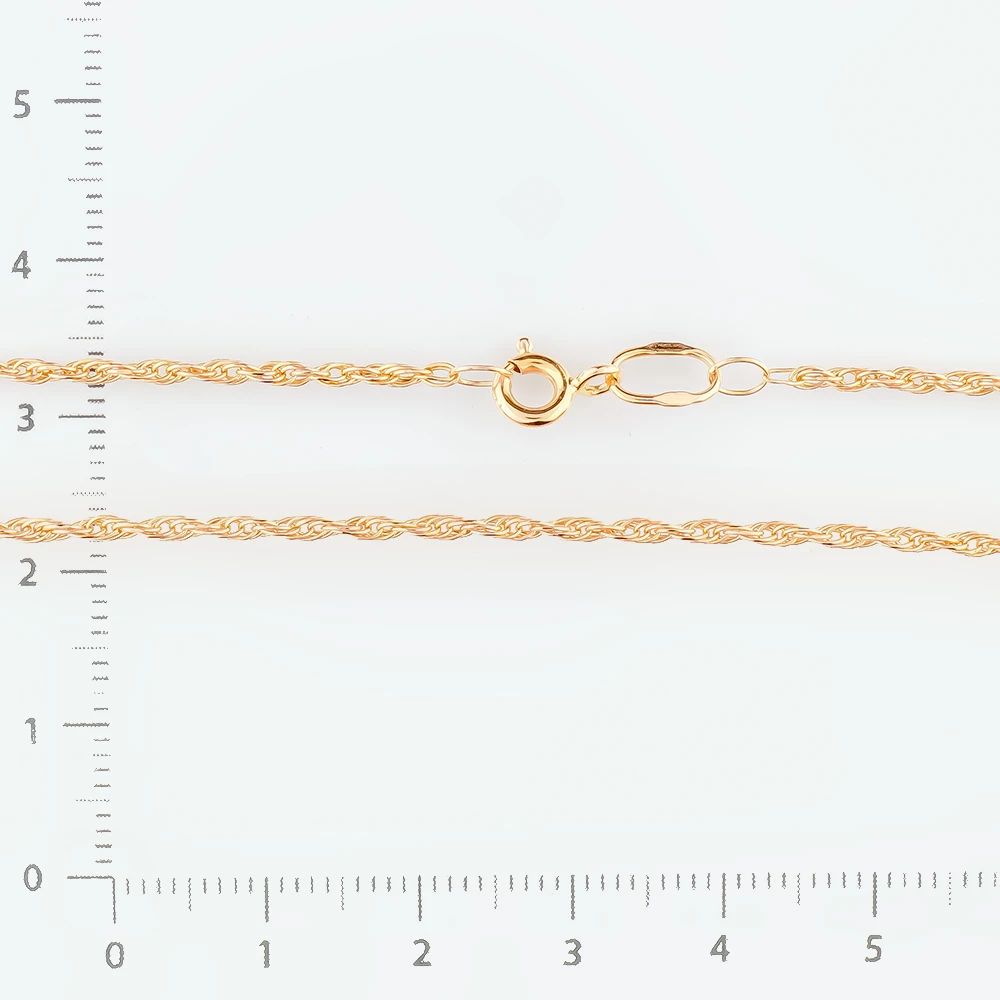 Цепь из красного золота 585 пробы