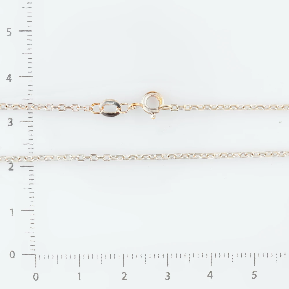 Цепь из белого золота 585 пробы