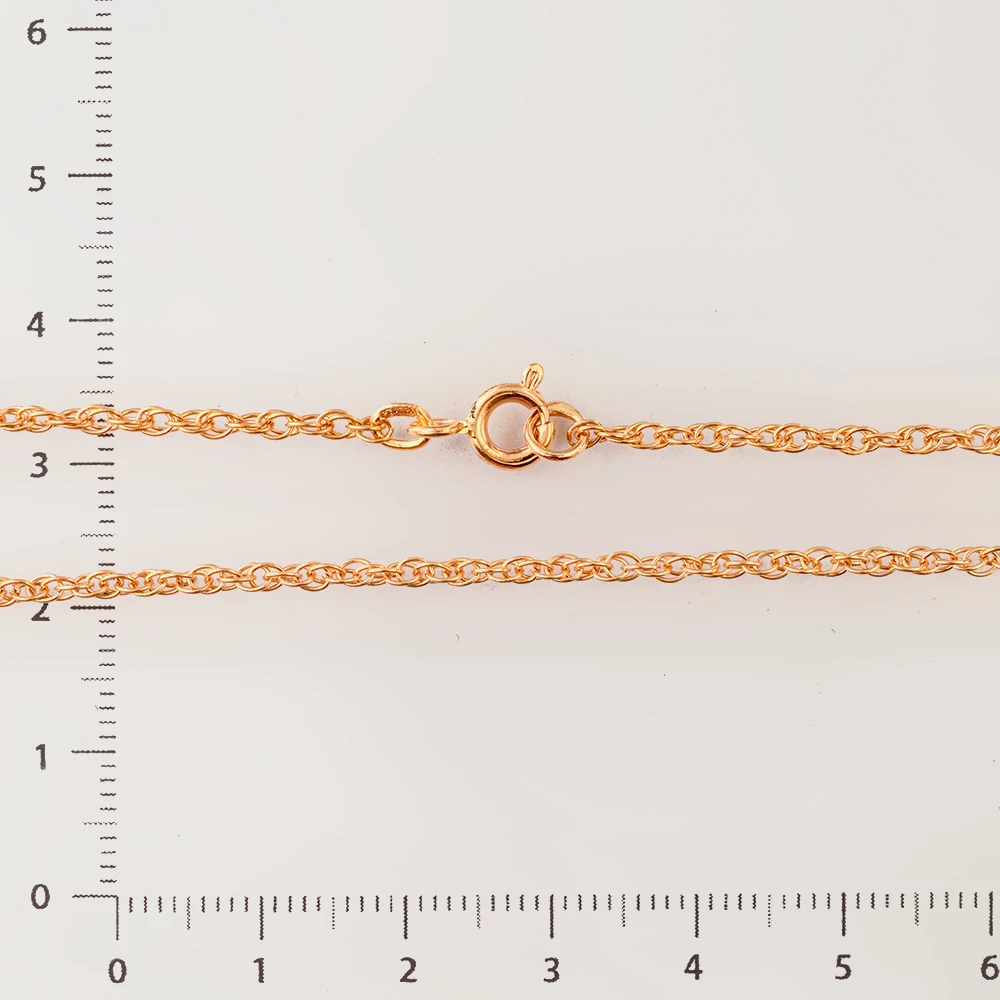 Цепь из красного золота 585 пробы