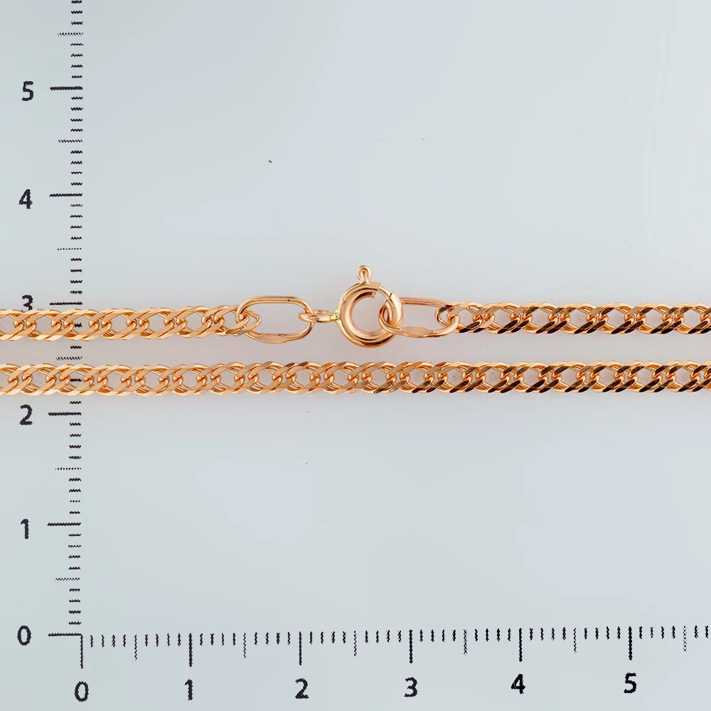 Цепь из красного золота 585 пробы