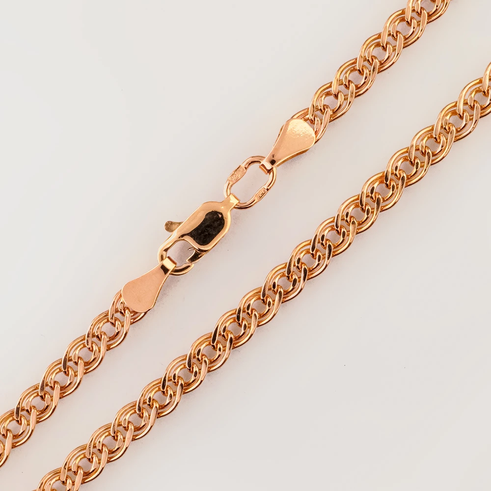 Цепь из красного золота 585 пробы