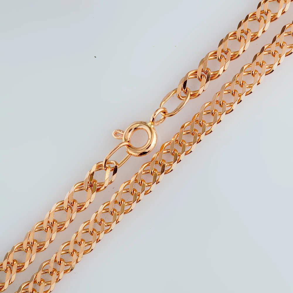 Цепь из красного золота 585 пробы