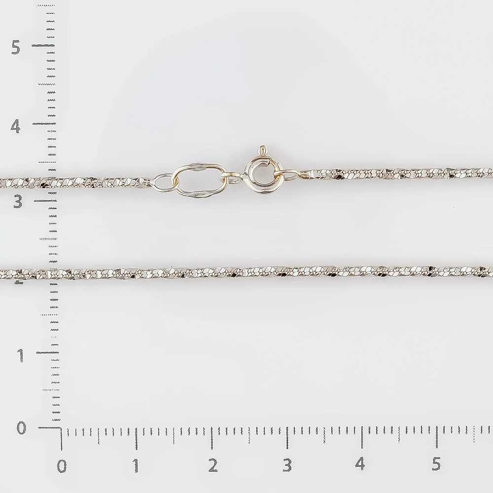 Цепь из белого золота 585 пробы