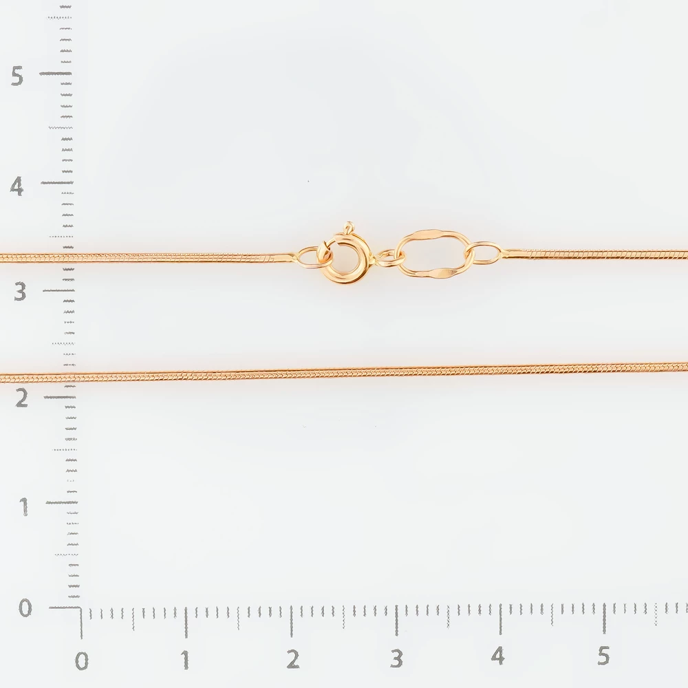 Цепь из красного золота 585 пробы