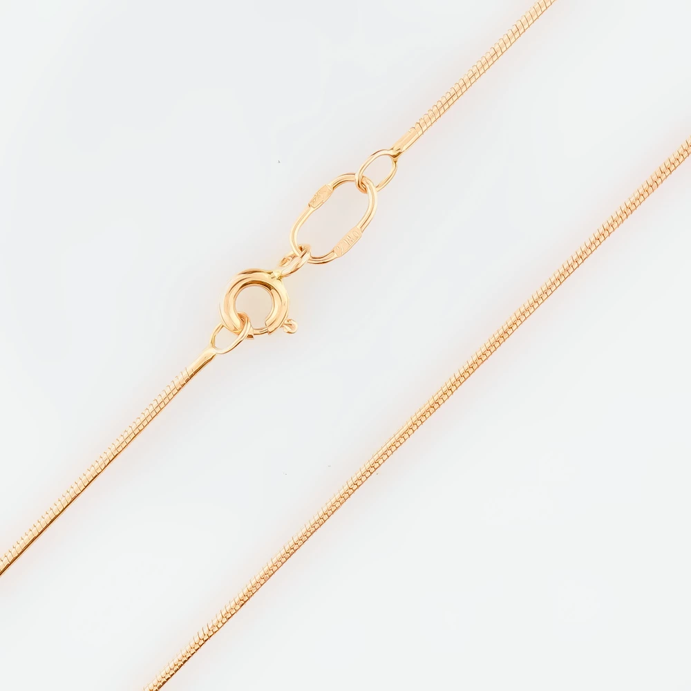 Цепь из красного золота 585 пробы