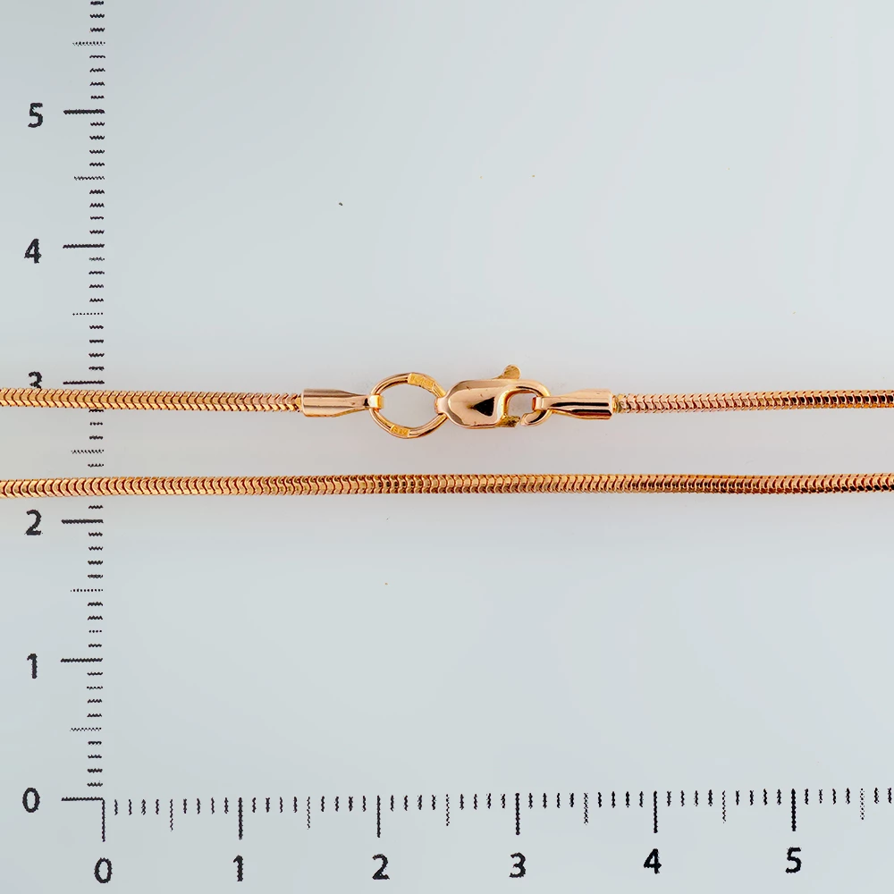 Цепь из красного золота 585 пробы