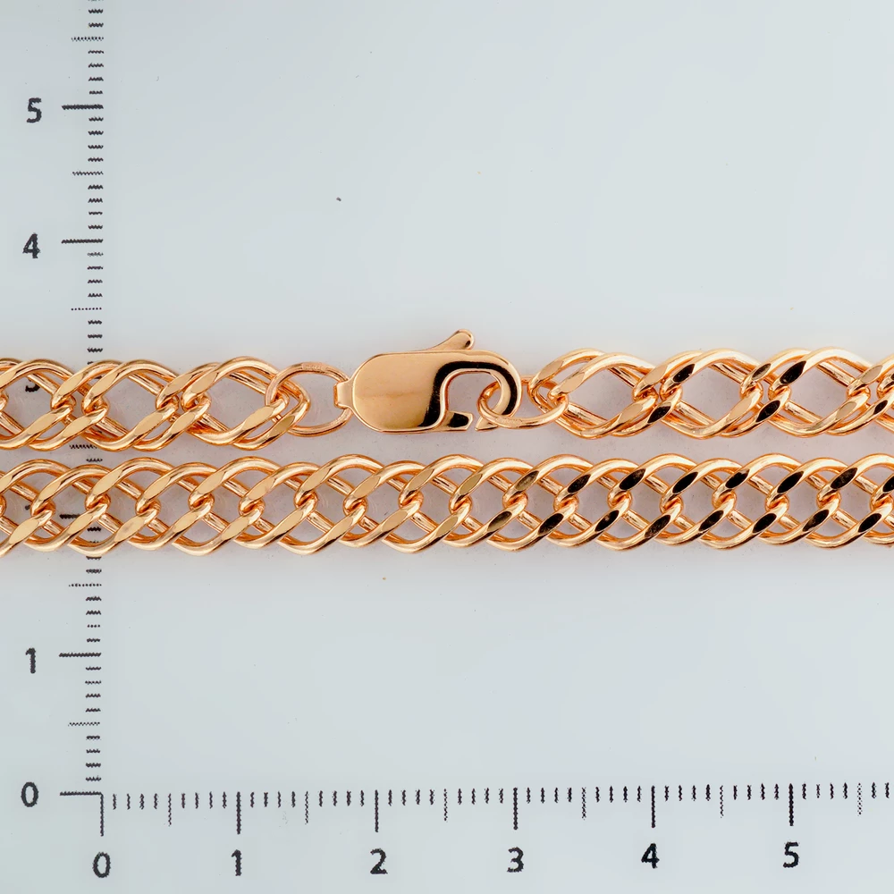 Цепь из красного золота 585 пробы