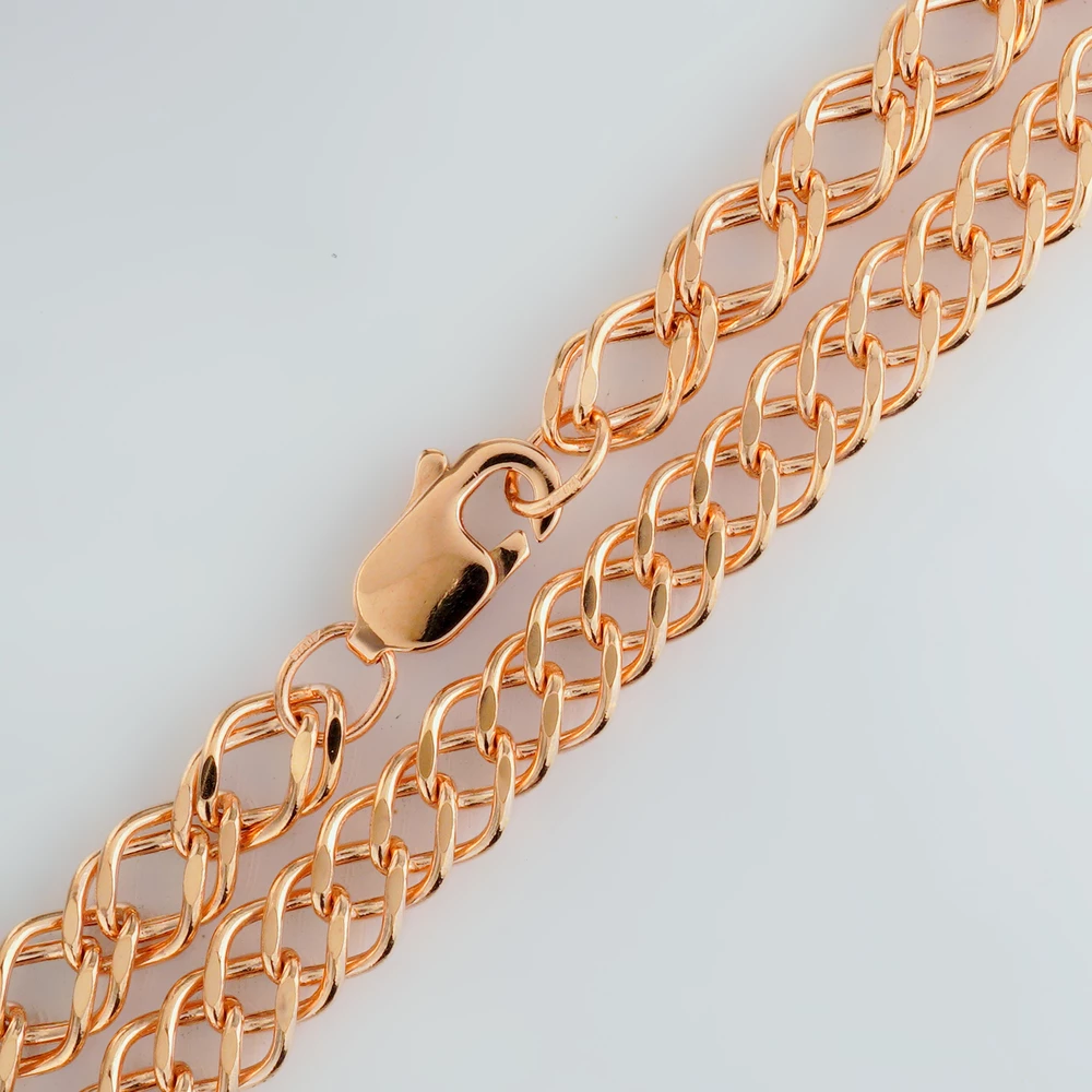 Цепь из красного золота 585 пробы