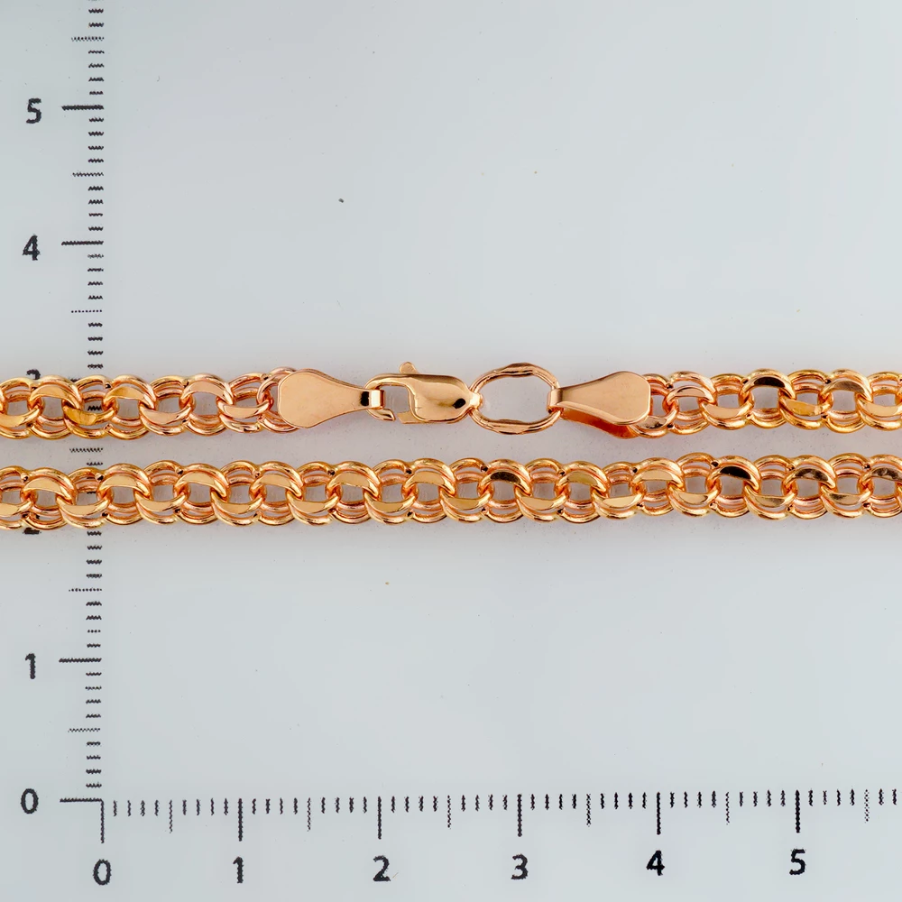 Цепь из красного золота 585 пробы