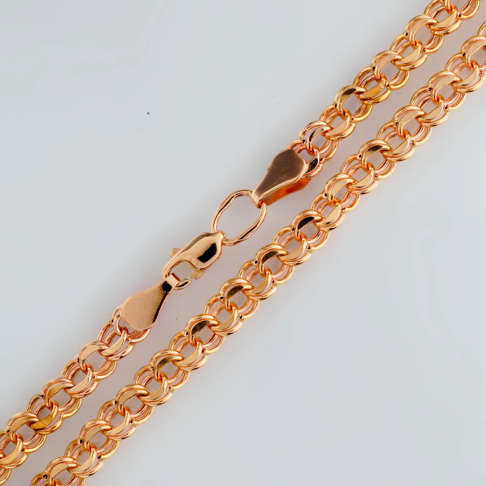 Цепь из красного золота 585 пробы