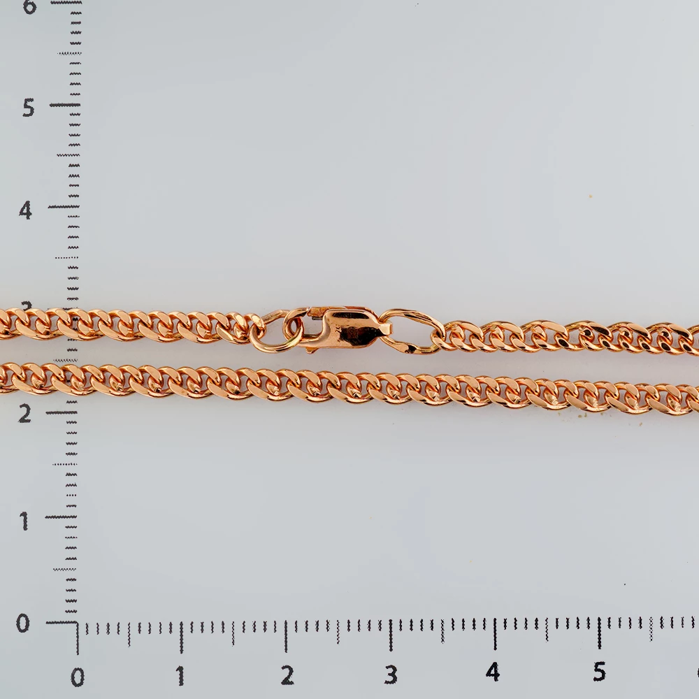 Цепь из красного золота 585 пробы