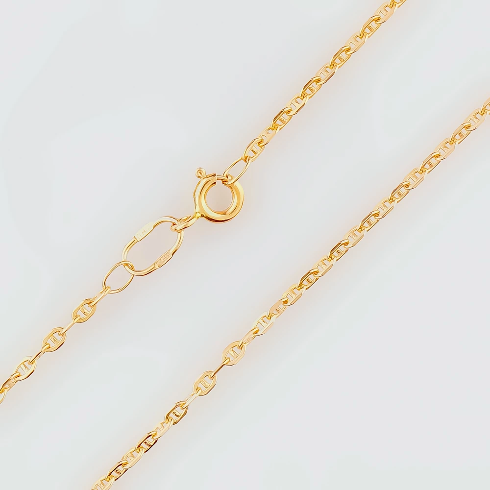 Цепь из красного золота 585 пробы