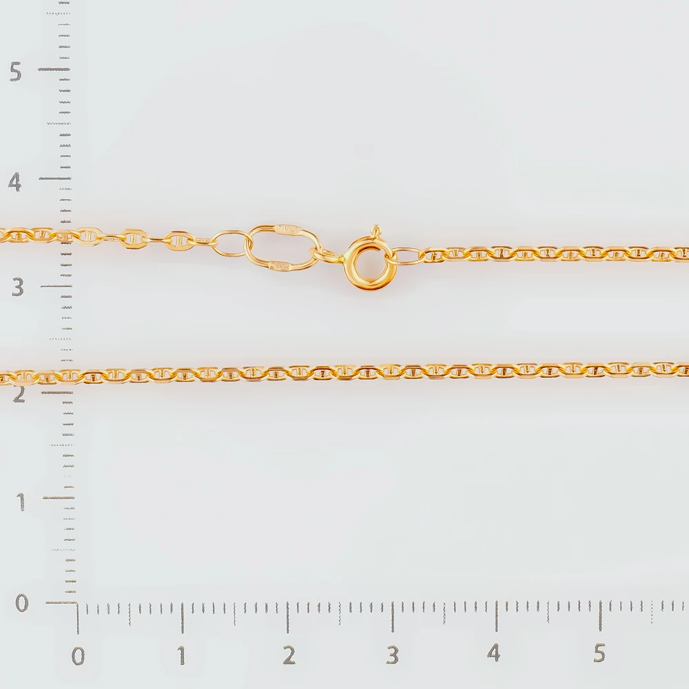 Цепь из красного золота 585 пробы