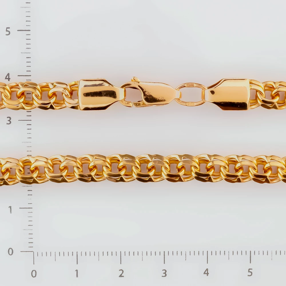 Цепь из красного золота 585 пробы