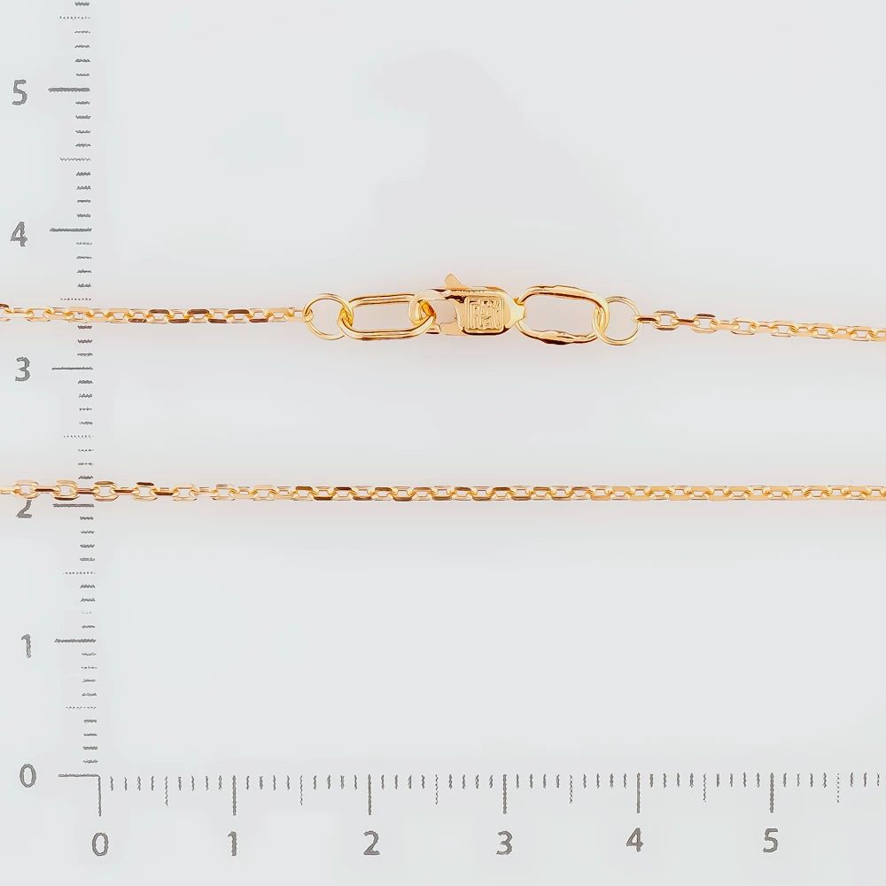 Цепь из красного золота 585 пробы