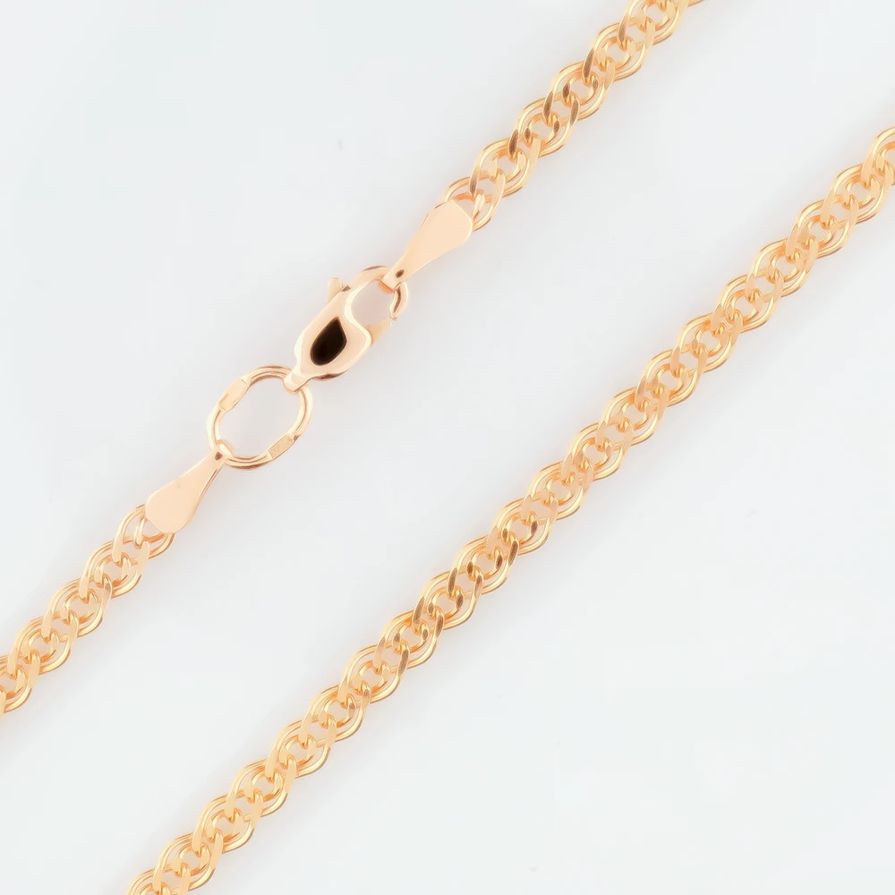 Цепь из красного золота 585 пробы