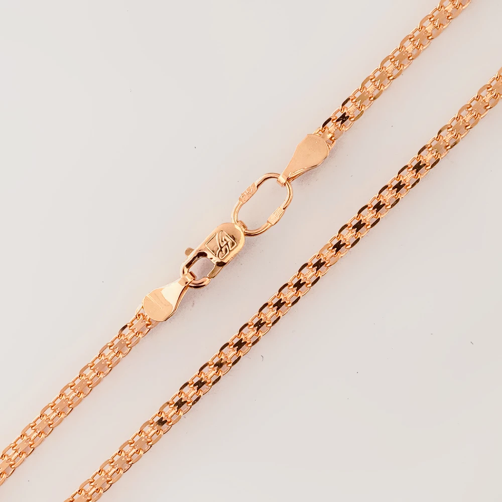 Цепь из красного золота 585 пробы