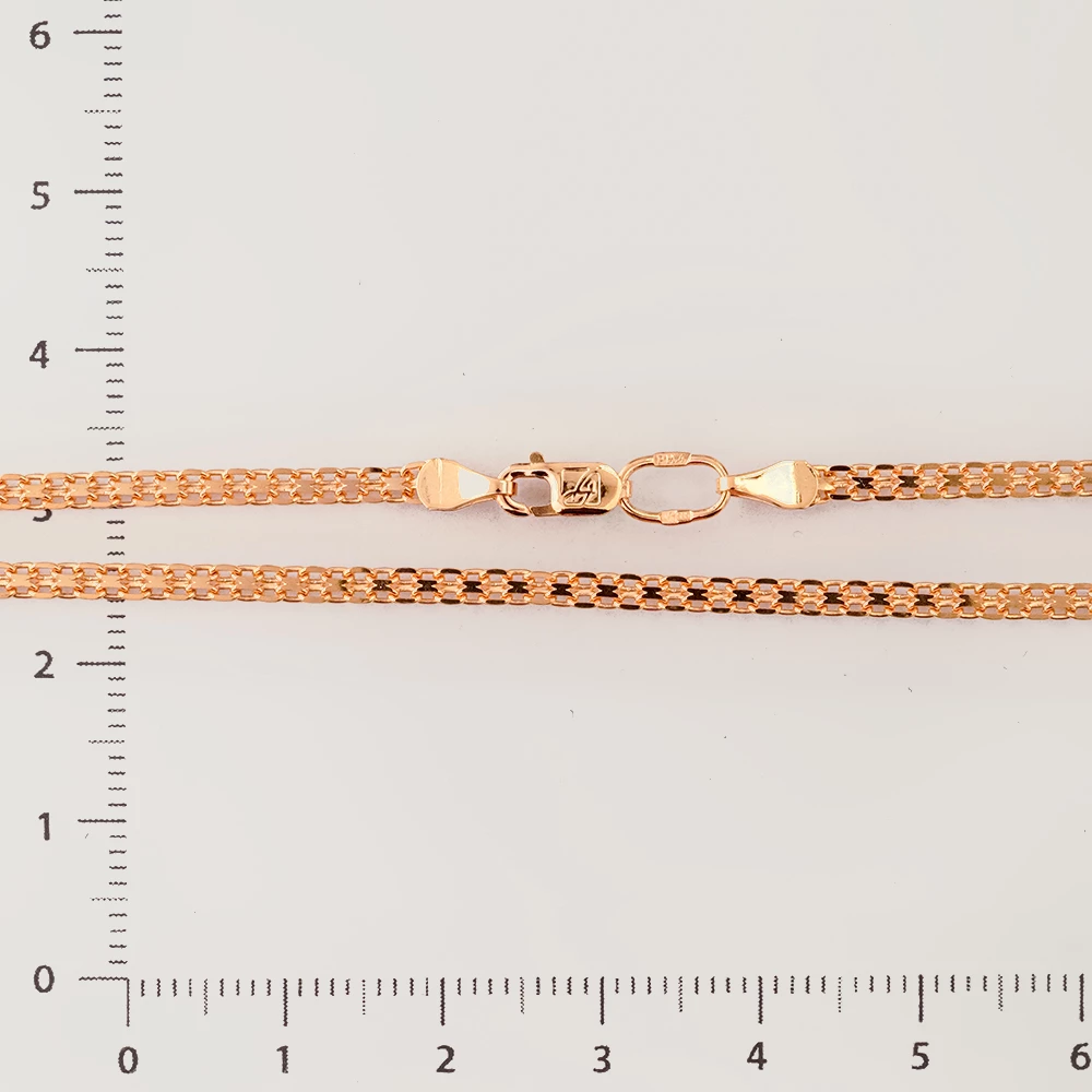 Цепь из красного золота 585 пробы