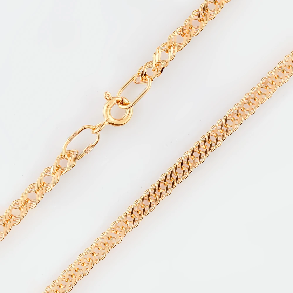 Цепь из красного золота 585 пробы