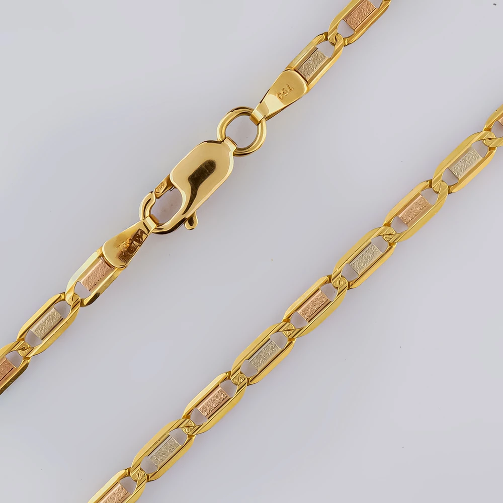 Цепь из желтого золота 750 пробы