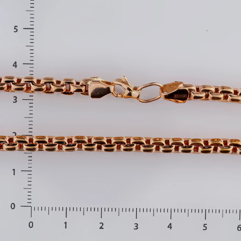 Цепь из красного золота 585 пробы