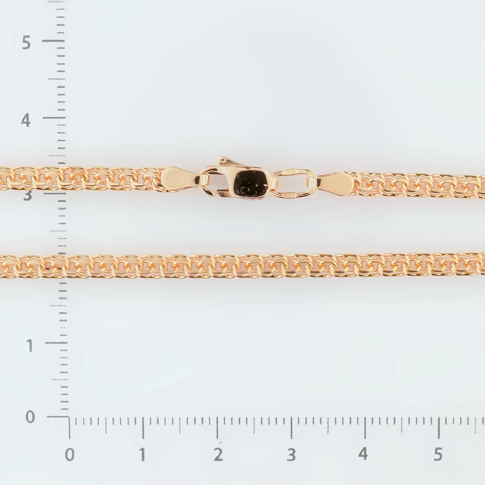 Цепь из красного золота 585 пробы