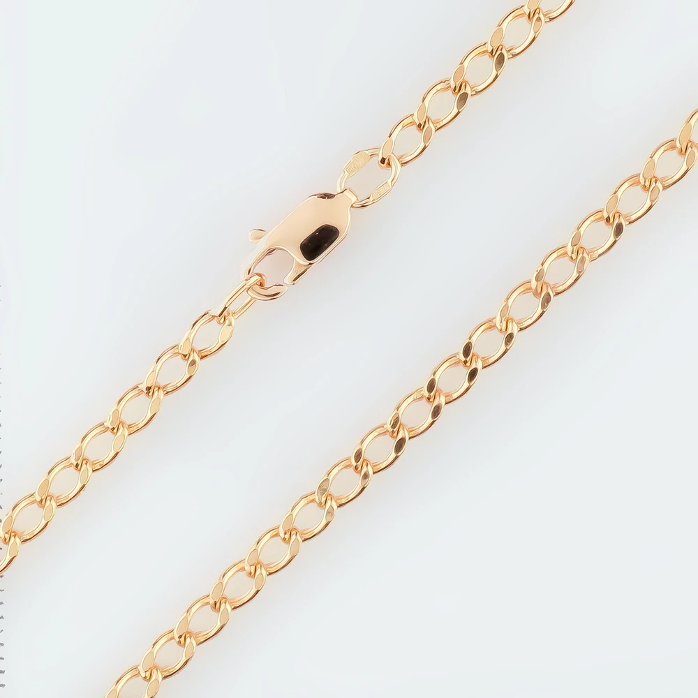 Цепь из красного золота 585 пробы