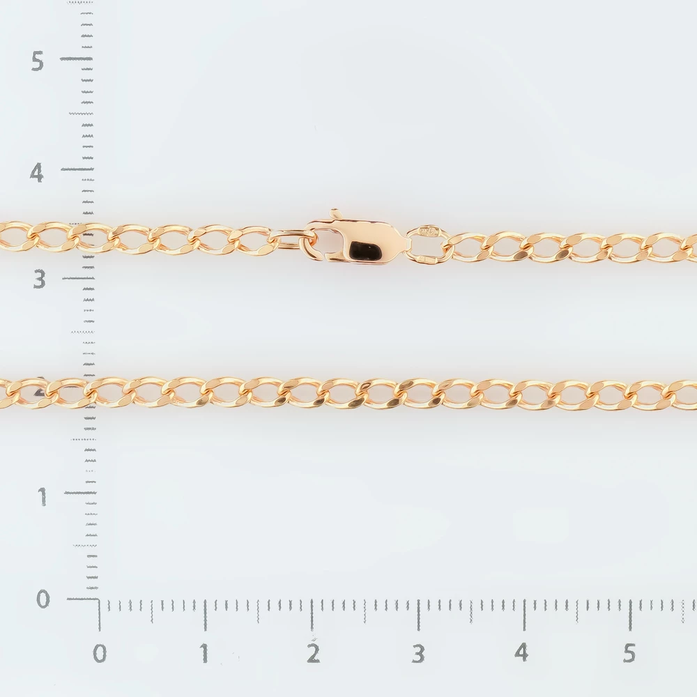 Цепь из красного золота 585 пробы