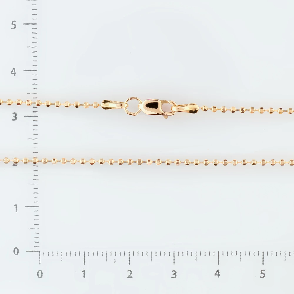 Цепь из красного золота 585 пробы