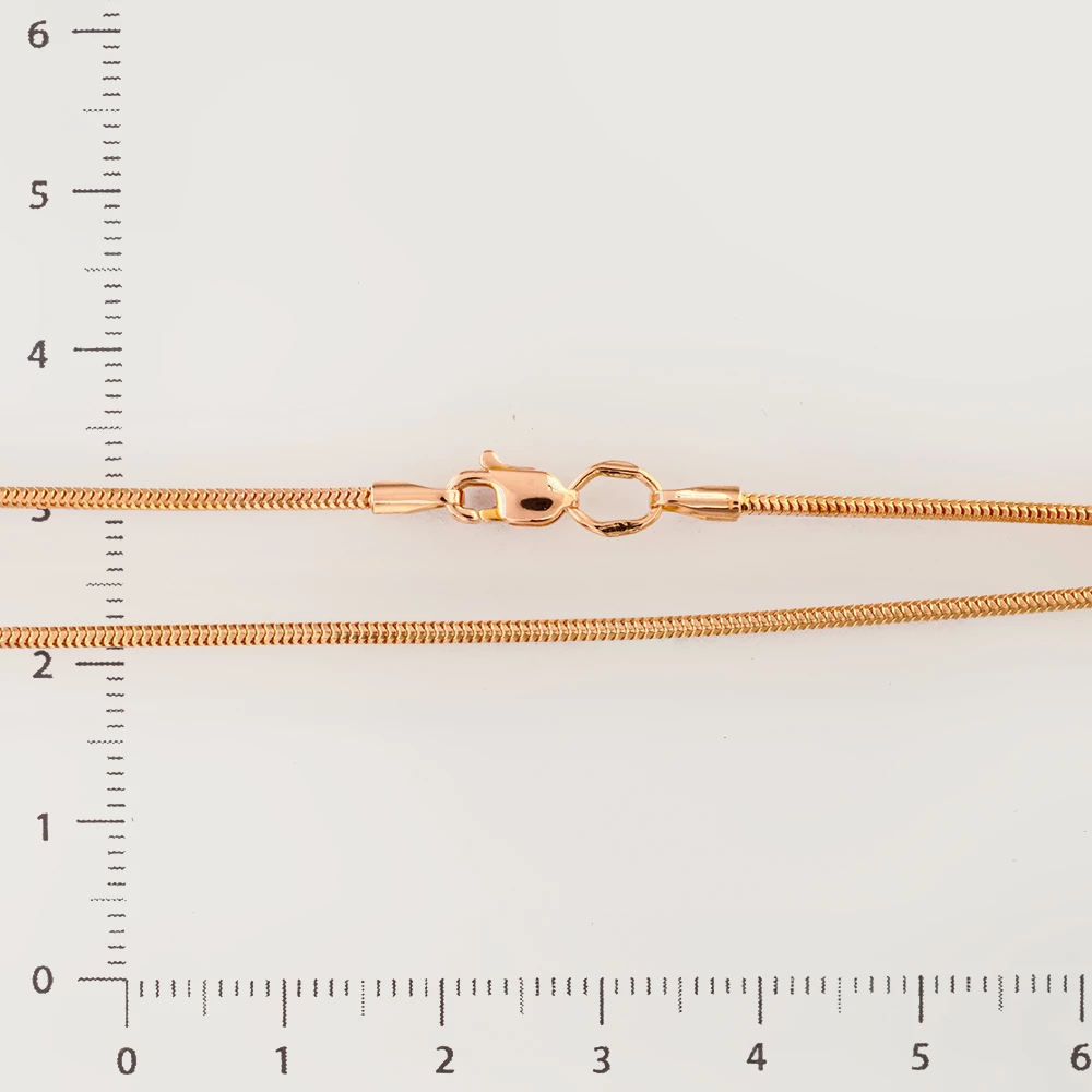 Цепь из красного золота 585 пробы