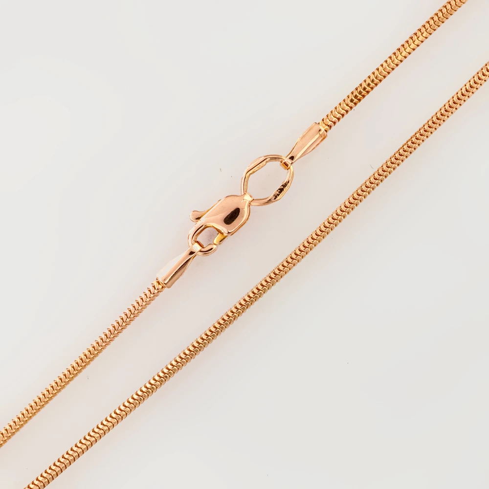 Цепь из красного золота 585 пробы