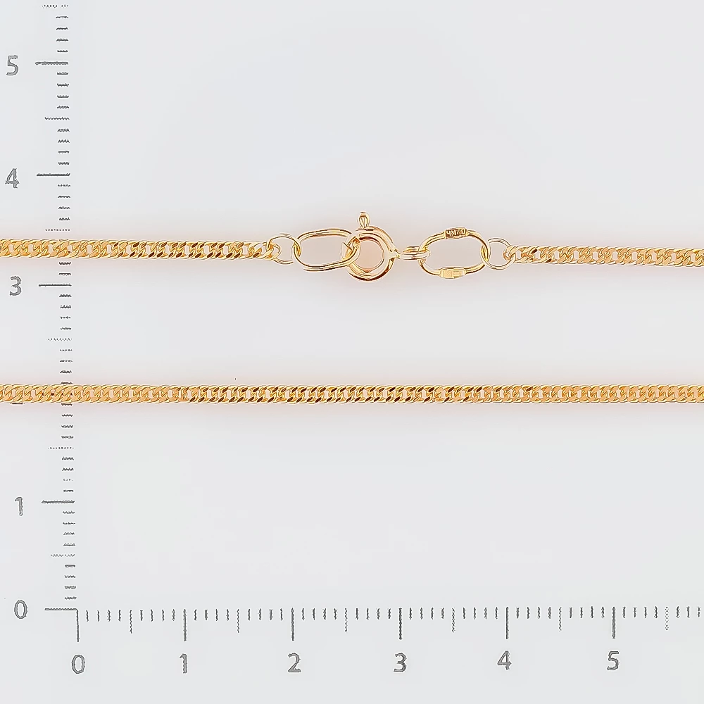 Цепь из красного золота 375 пробы