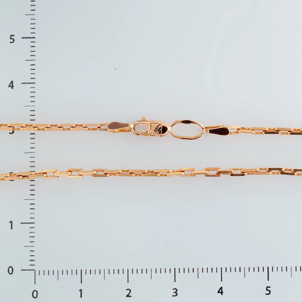 Цепь из красного золота 585 пробы