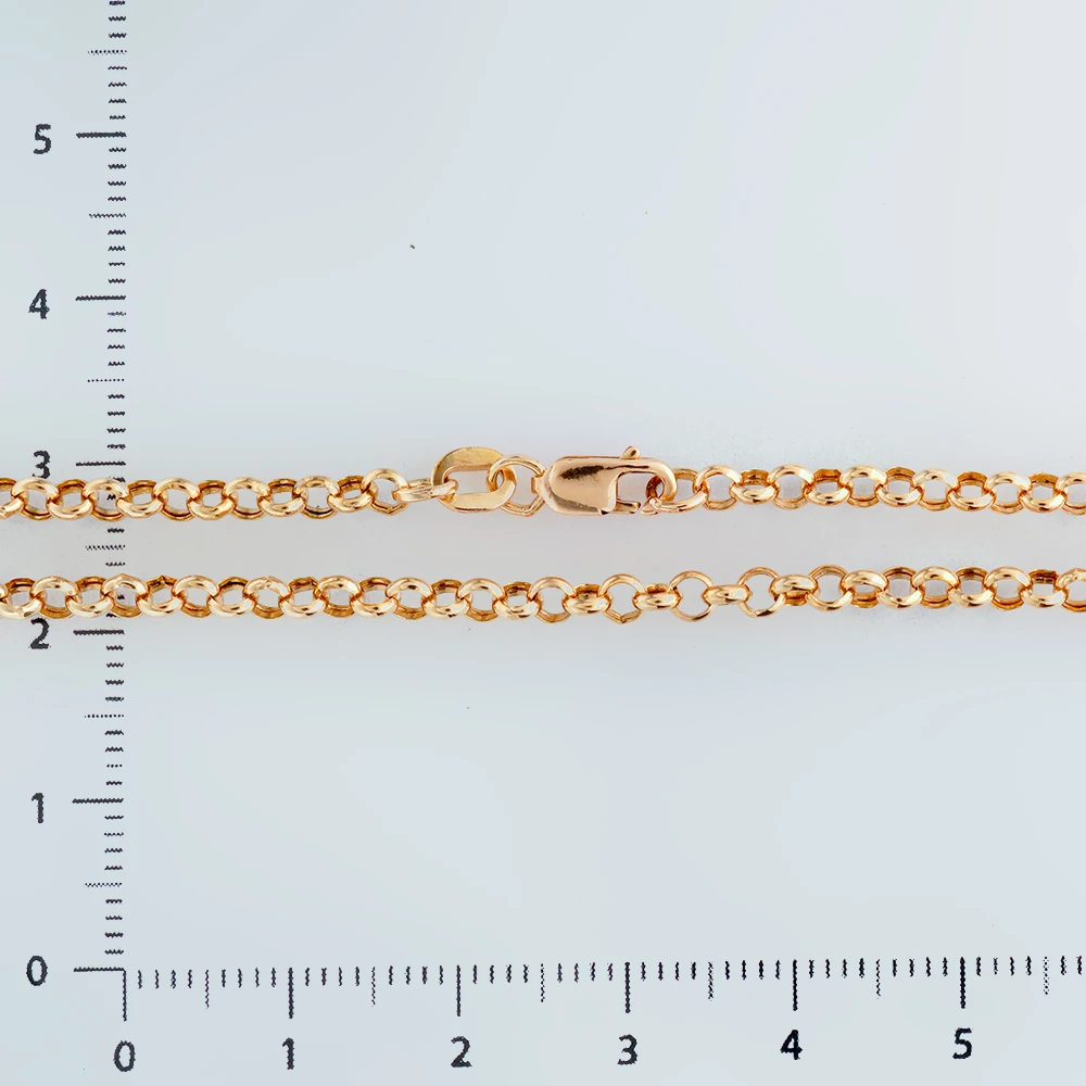 Цепь из красного золота 585 пробы