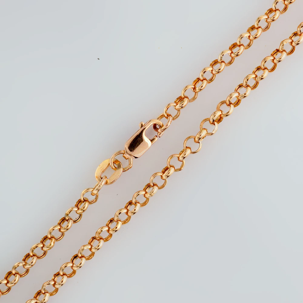 Цепь из красного золота 585 пробы