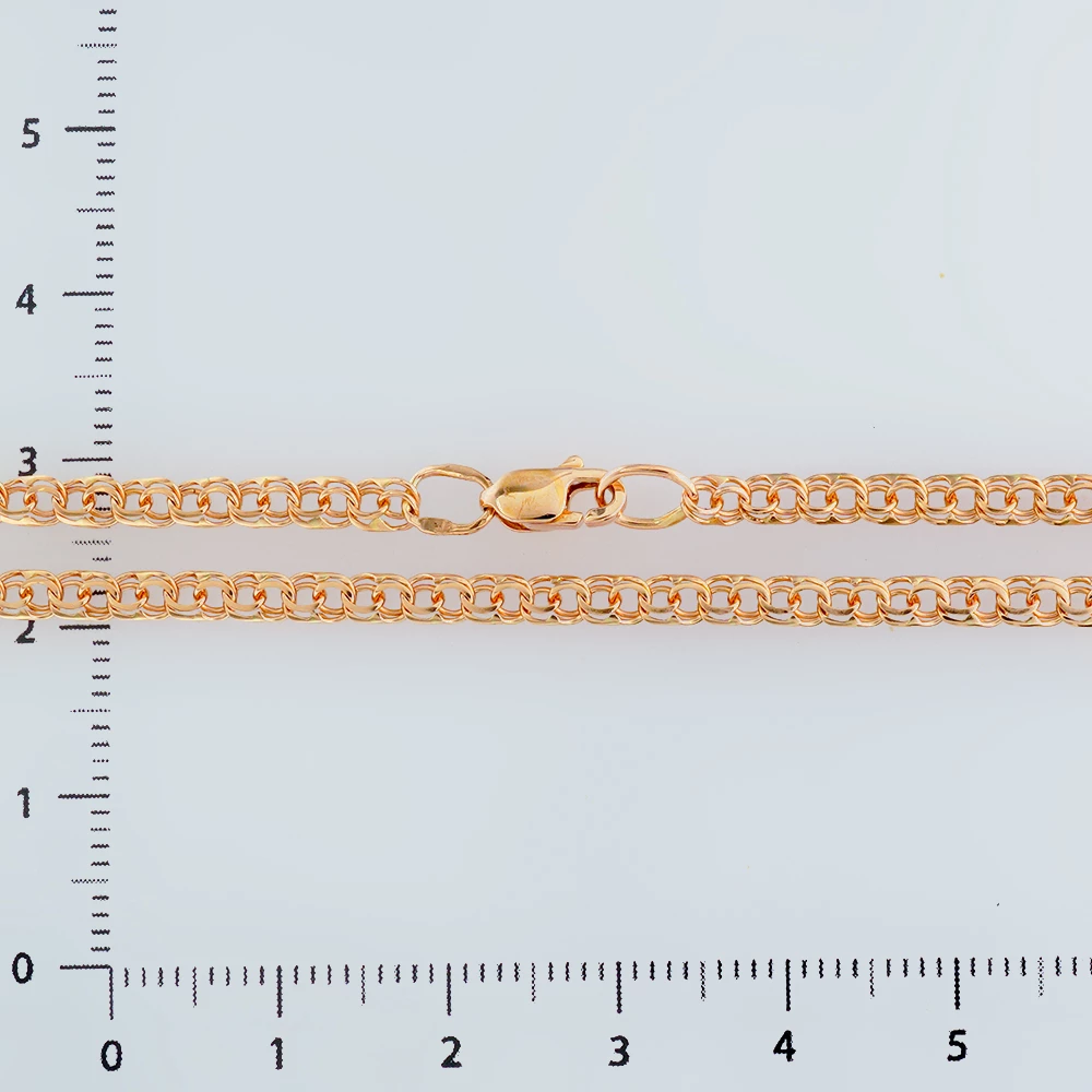 Цепь из красного золота 585 пробы