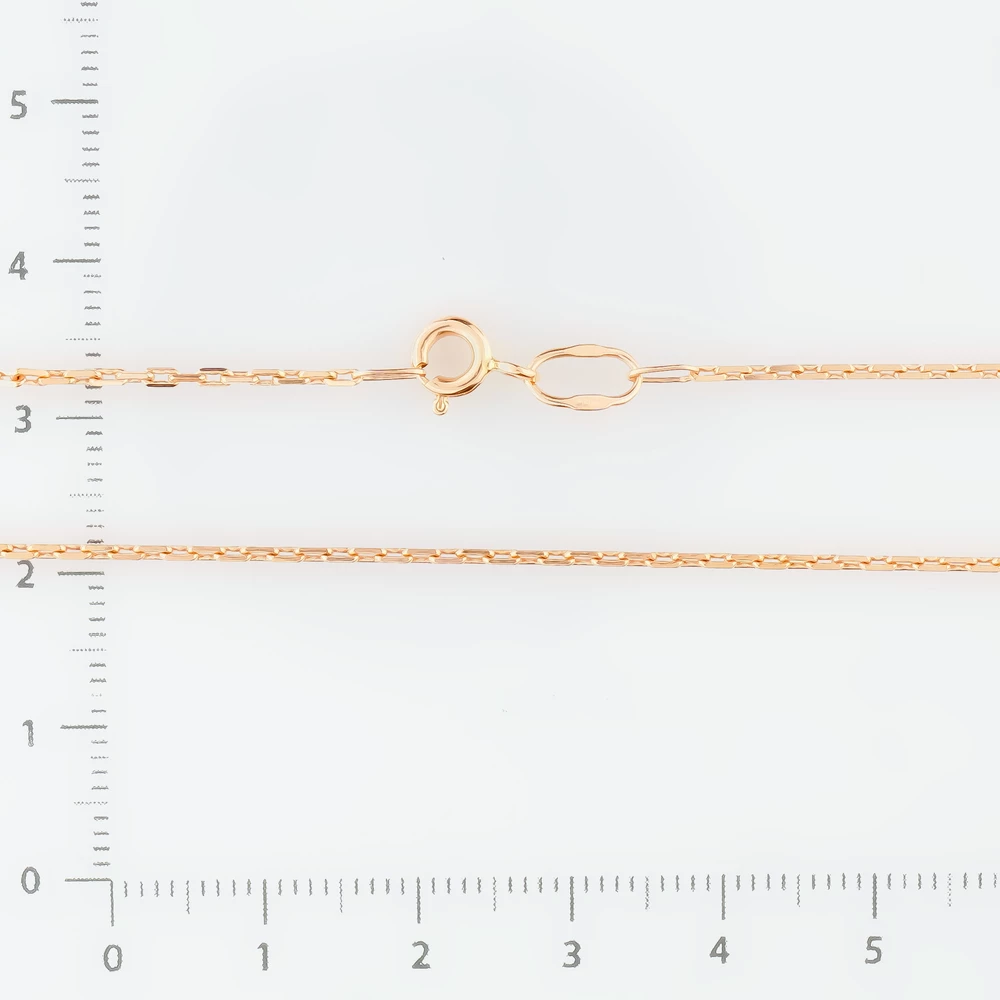 Цепь из красного золота 585 пробы