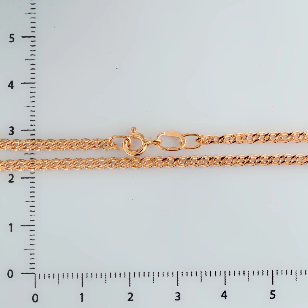 Цепь из красного золота 585 пробы