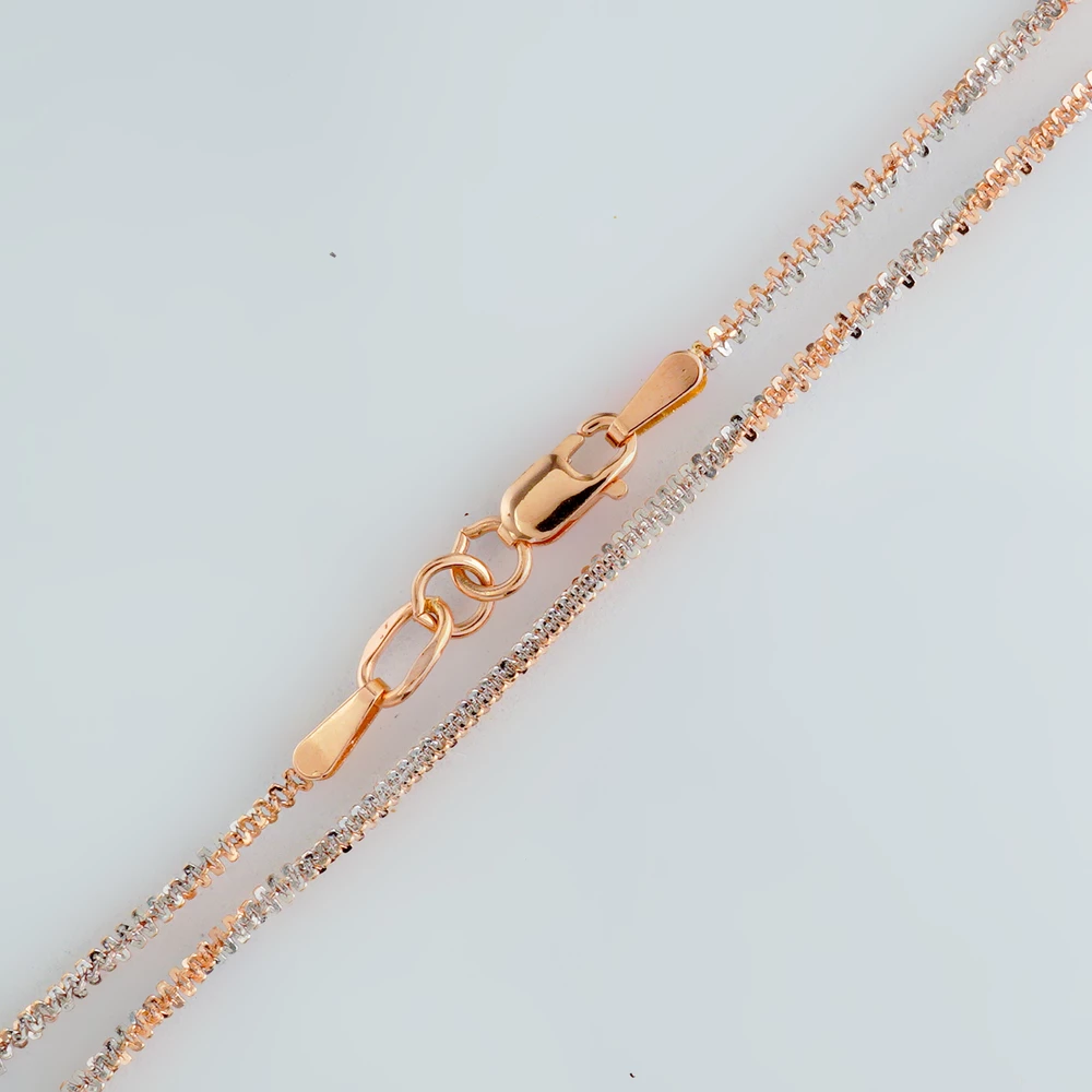 Цепь из красного золота 585 пробы