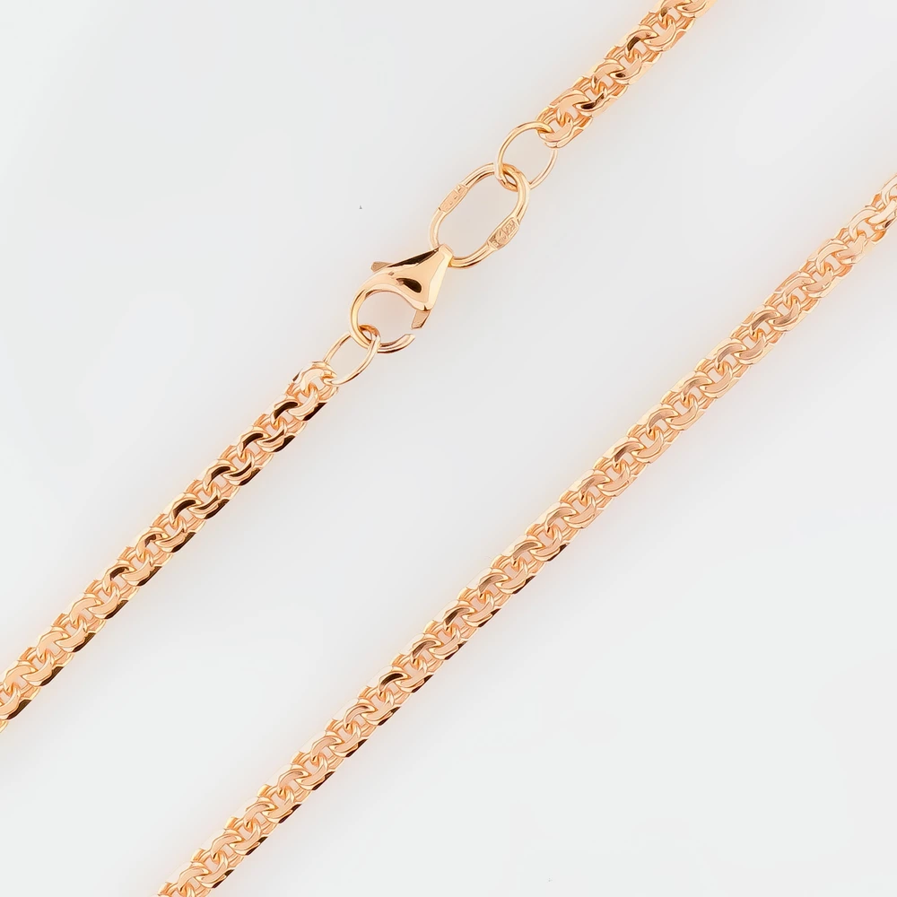 Цепь из красного золота 585 пробы