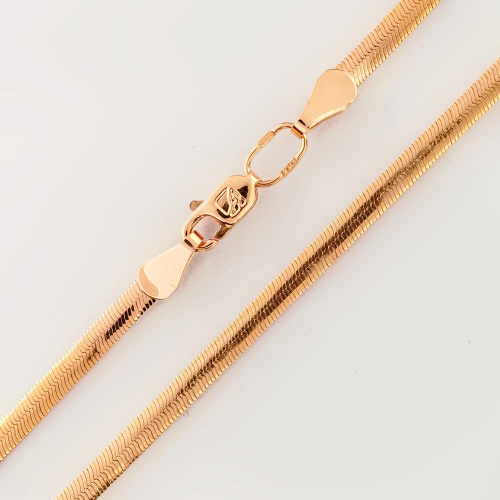 Цепь из красного золота 585 пробы